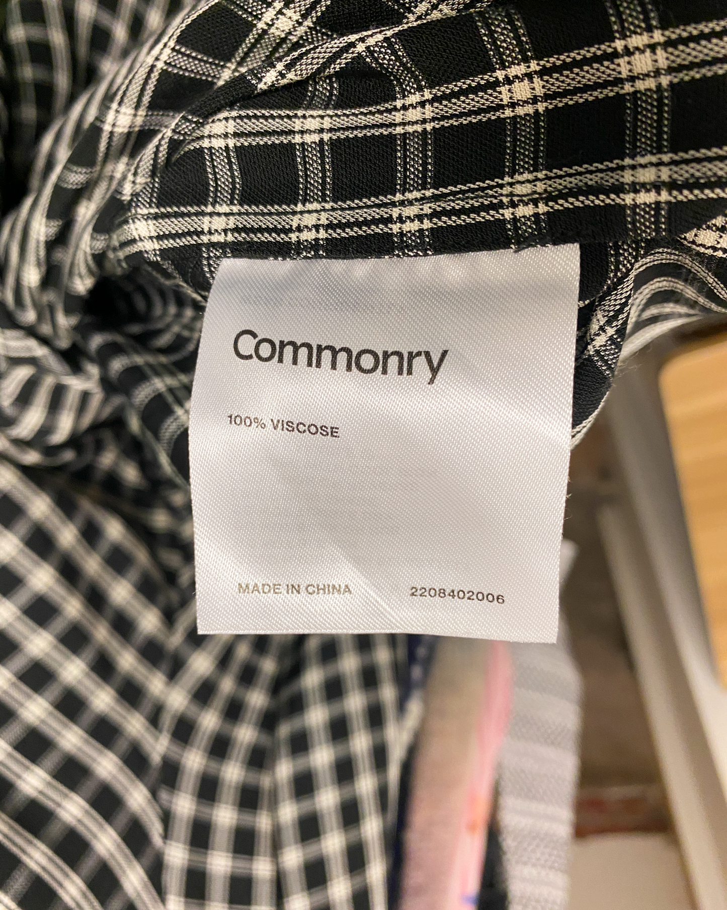 Size 22 | Commonry Check Top