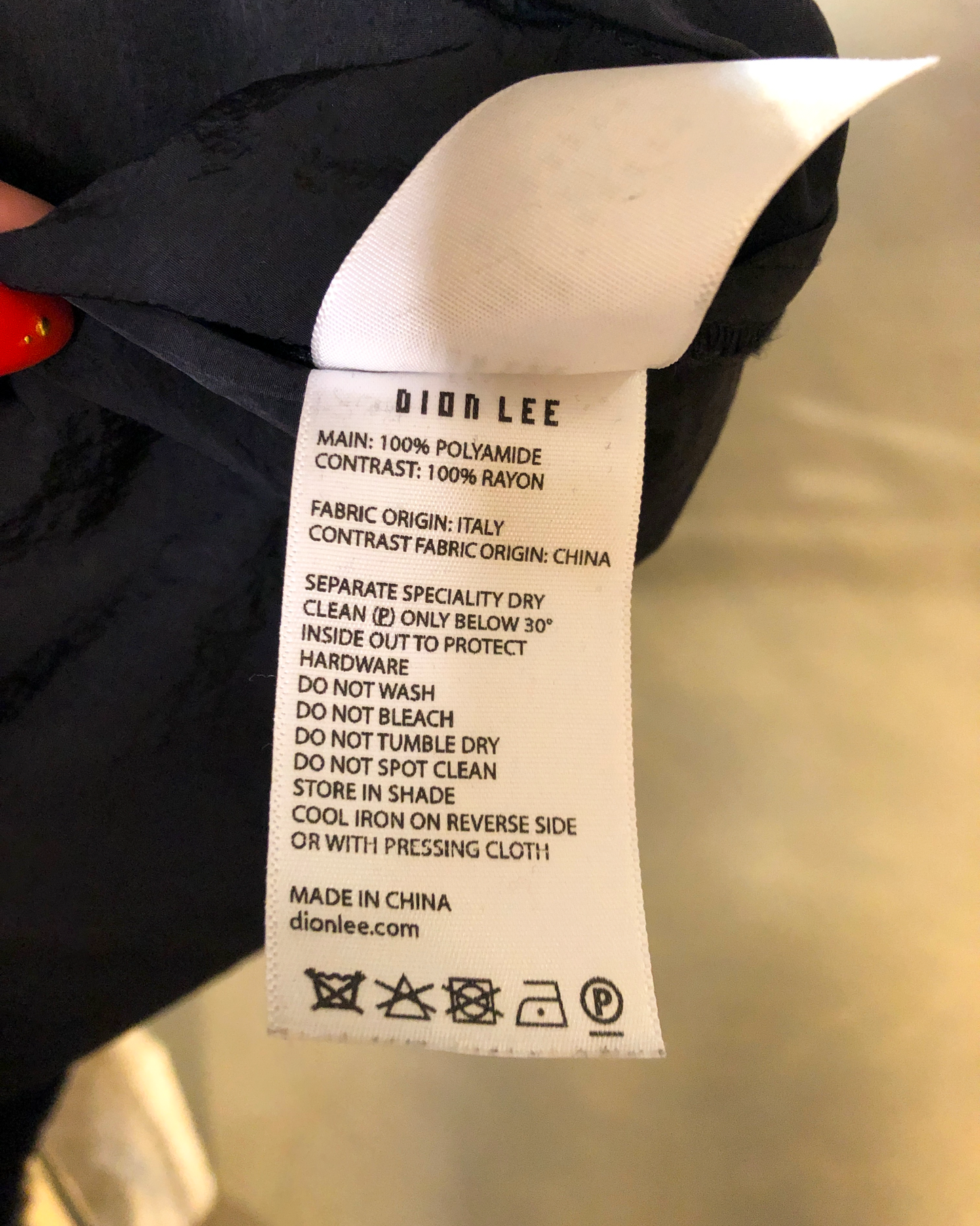 Size XXL | Dion Lee Snap Sleeve Track Jacket