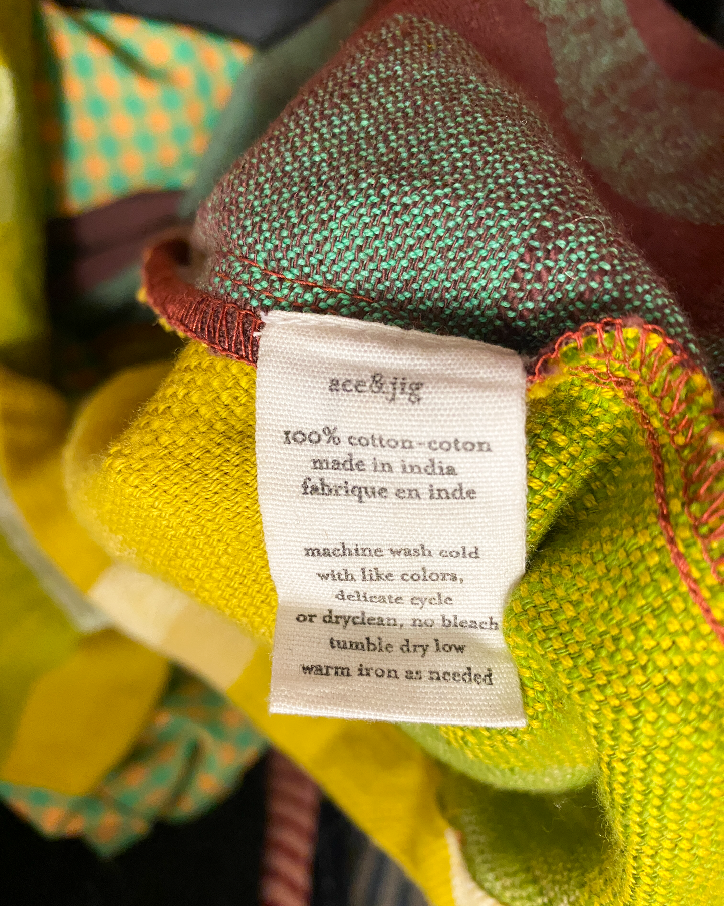 Size 4XL | Ace & Jig Patchwork Organic Cotton Dress