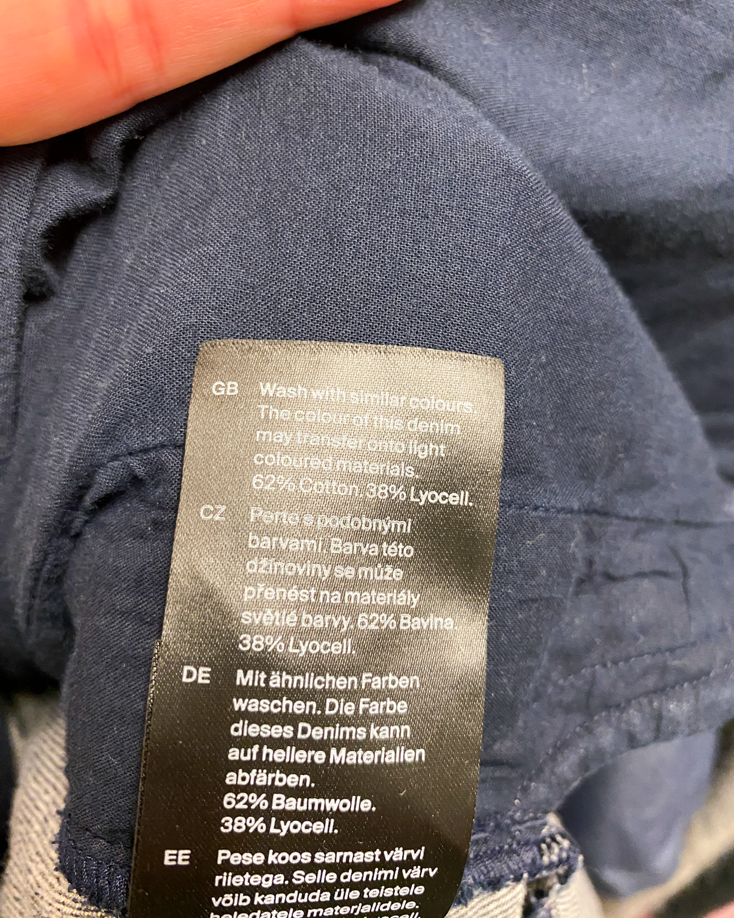 Size M | COS Indigo Denim Shirt Dress