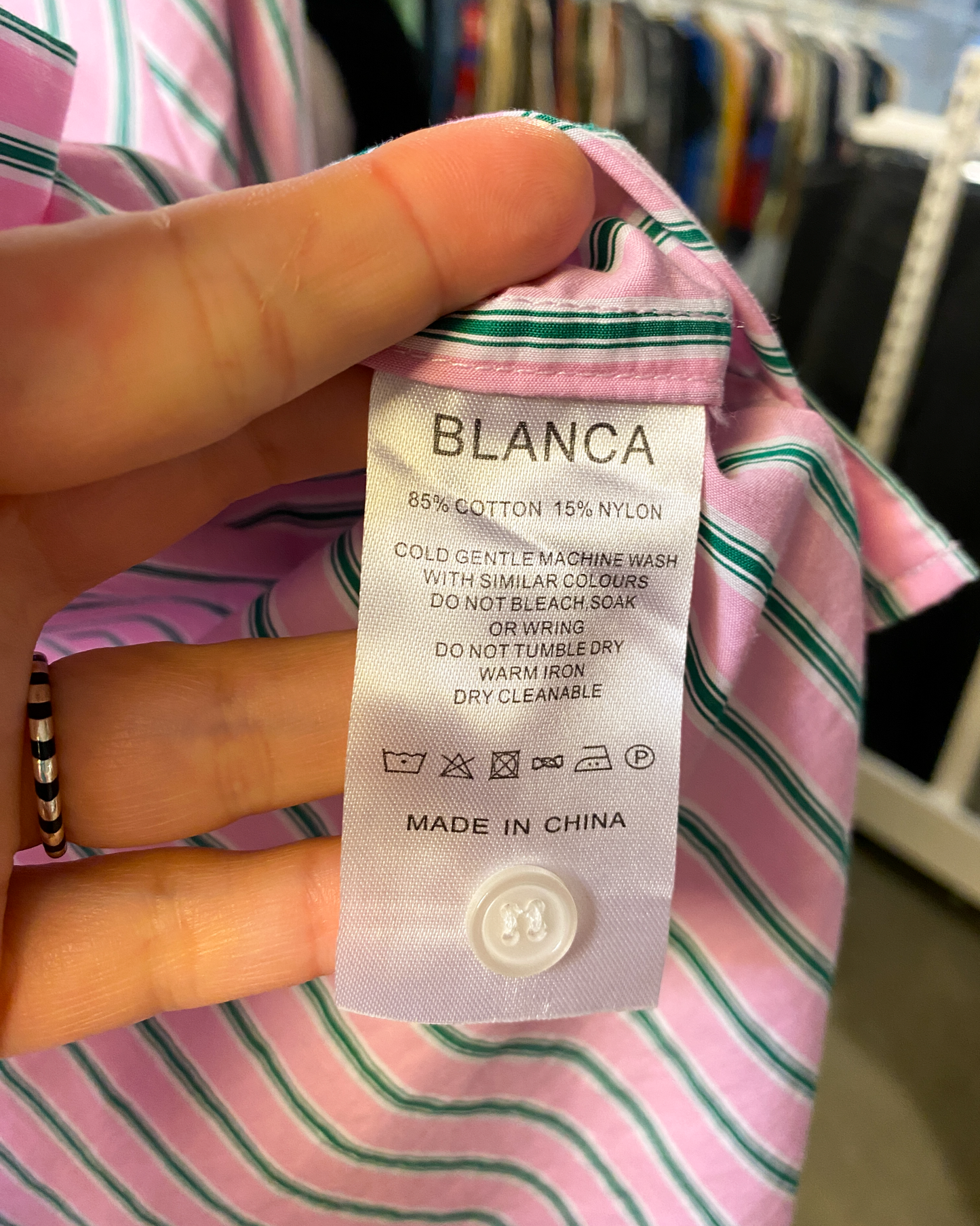 Size XS/S | Blanca Striped Cotton Shirt