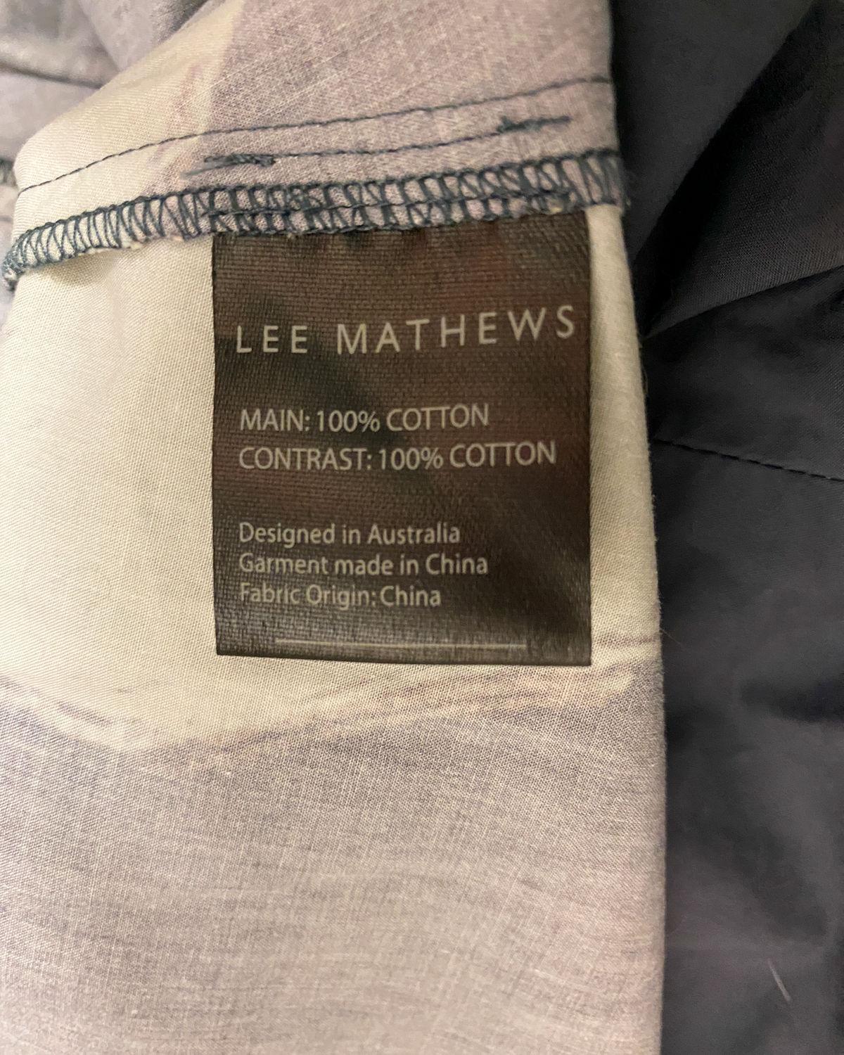 Size 1 (S) | Lee Matthews Cotton Chagall Dress