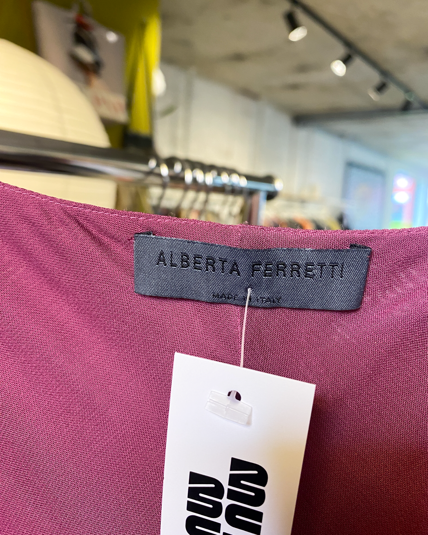 Size 14 | Alberta Ferretti Knot Detail Bias Dress