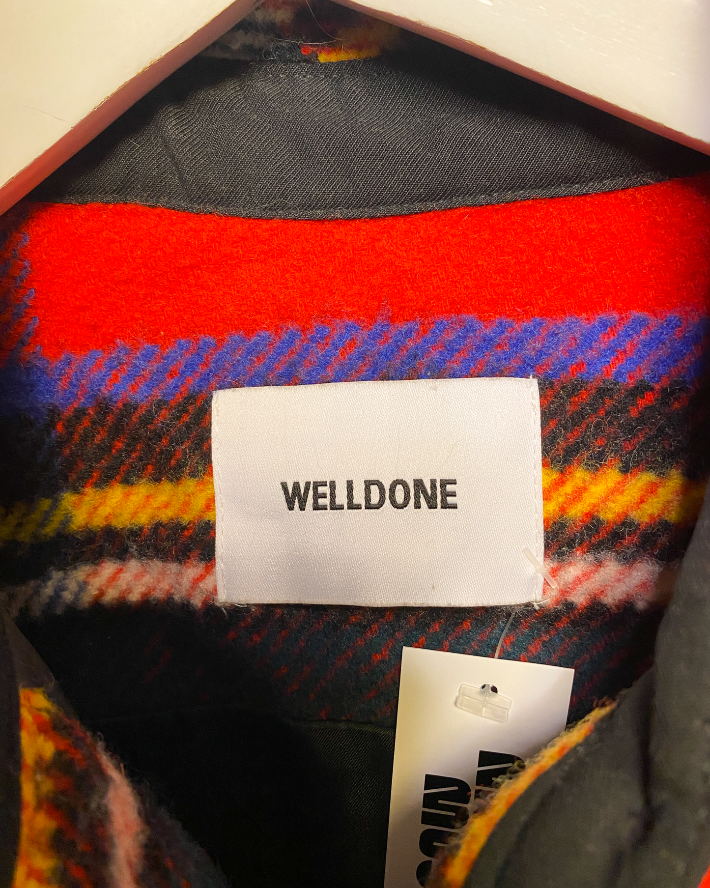 One Size | We11done Plaid Wooly Jacket