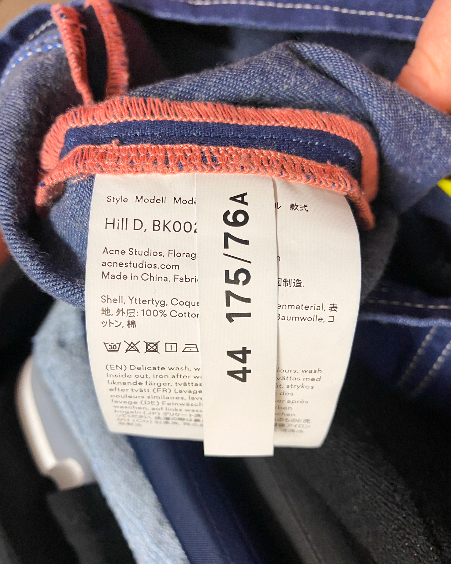 Size 28" | Acne Studios Bla Konst Cargo Jeans
