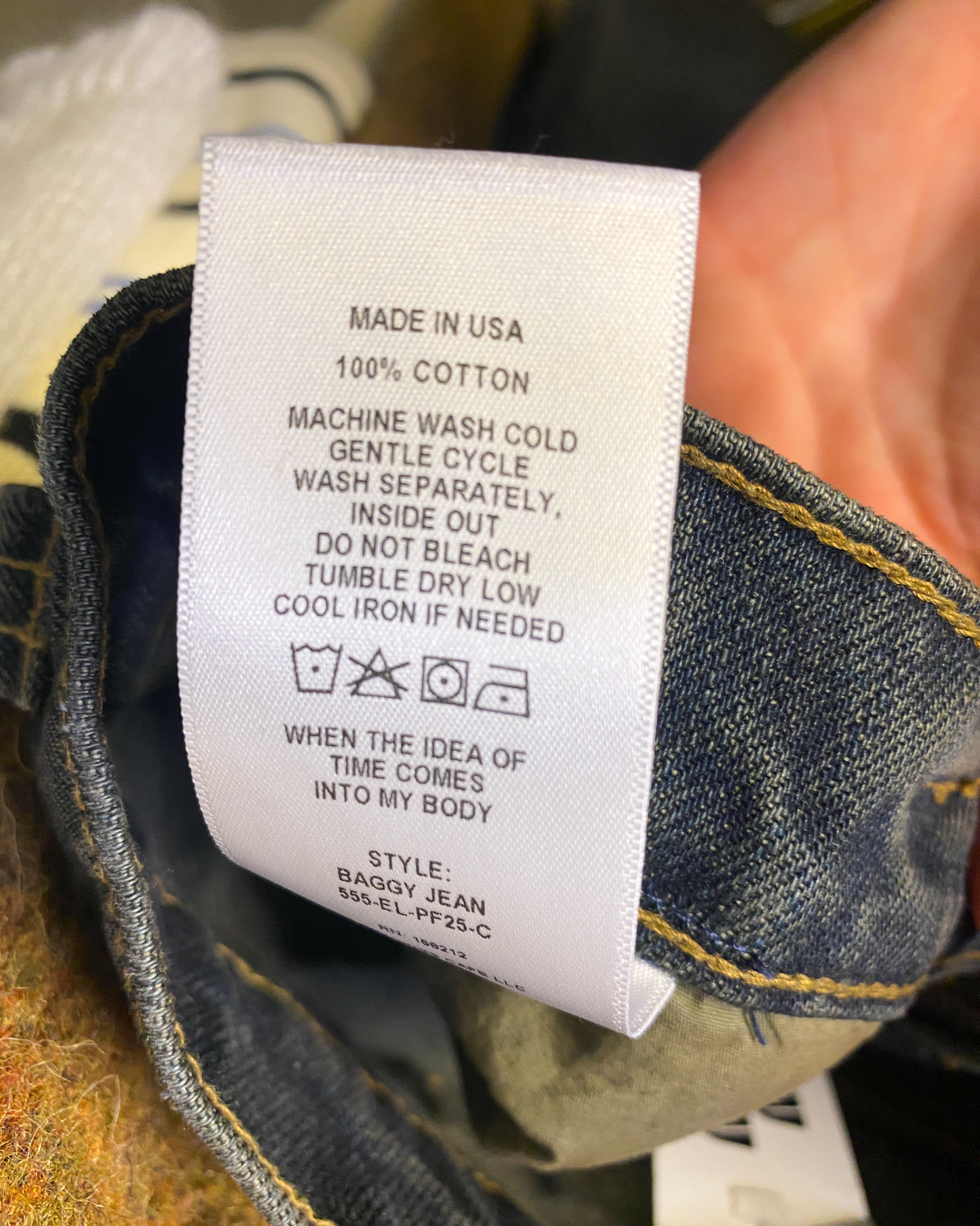 Size 28" | Eckhaus Latta Baggy Logo Jeans
