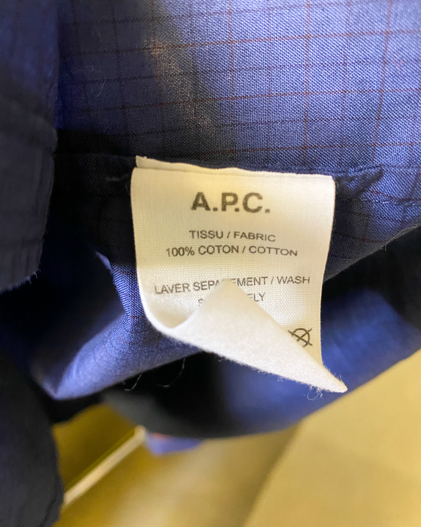 Size M | A.P.C. Cotton Menphis Shirt