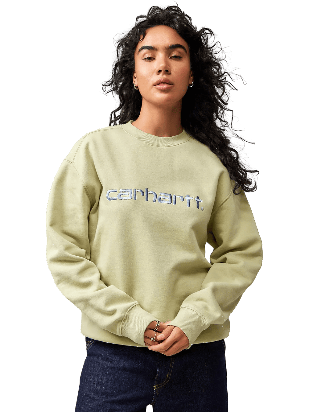 Size L | Carhartt WIP Cream Sweatshirt