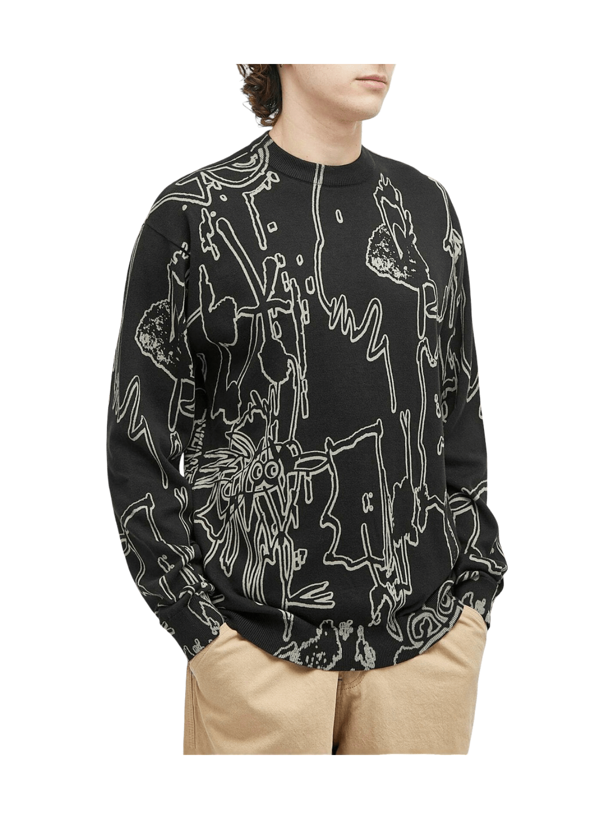 Size S | Lo-Fi Emulsion Knit Sweater