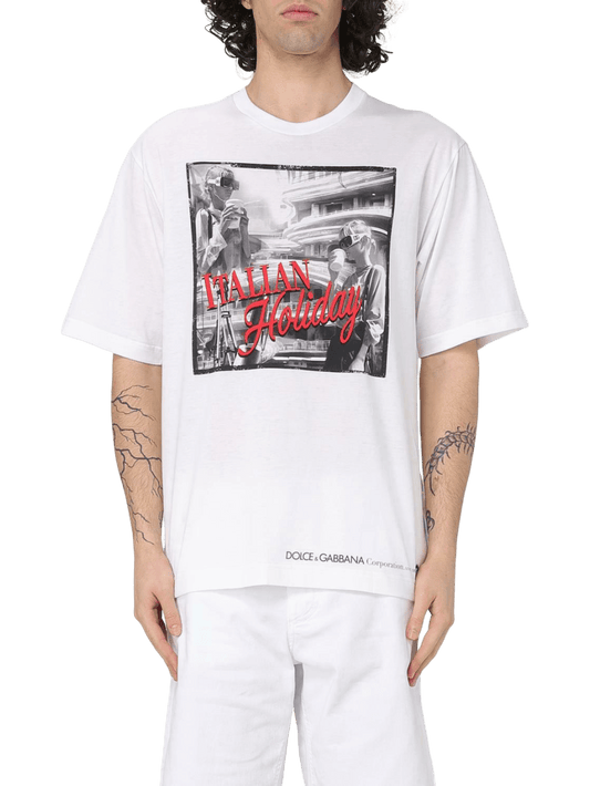 Size 46 (M) | Dolce & Gabbana Italian Holiday T-shirt
