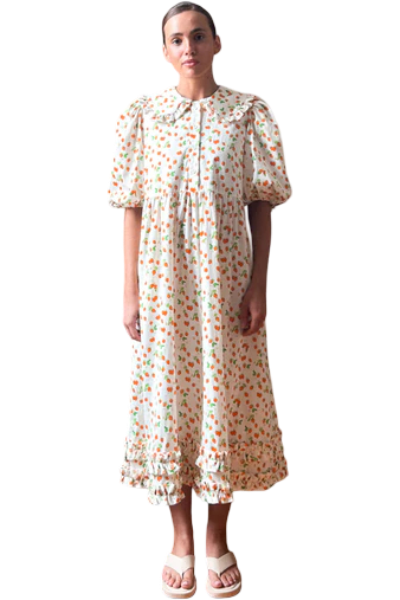 Size XL | Variety Hour Ditsy Strawberry Dress