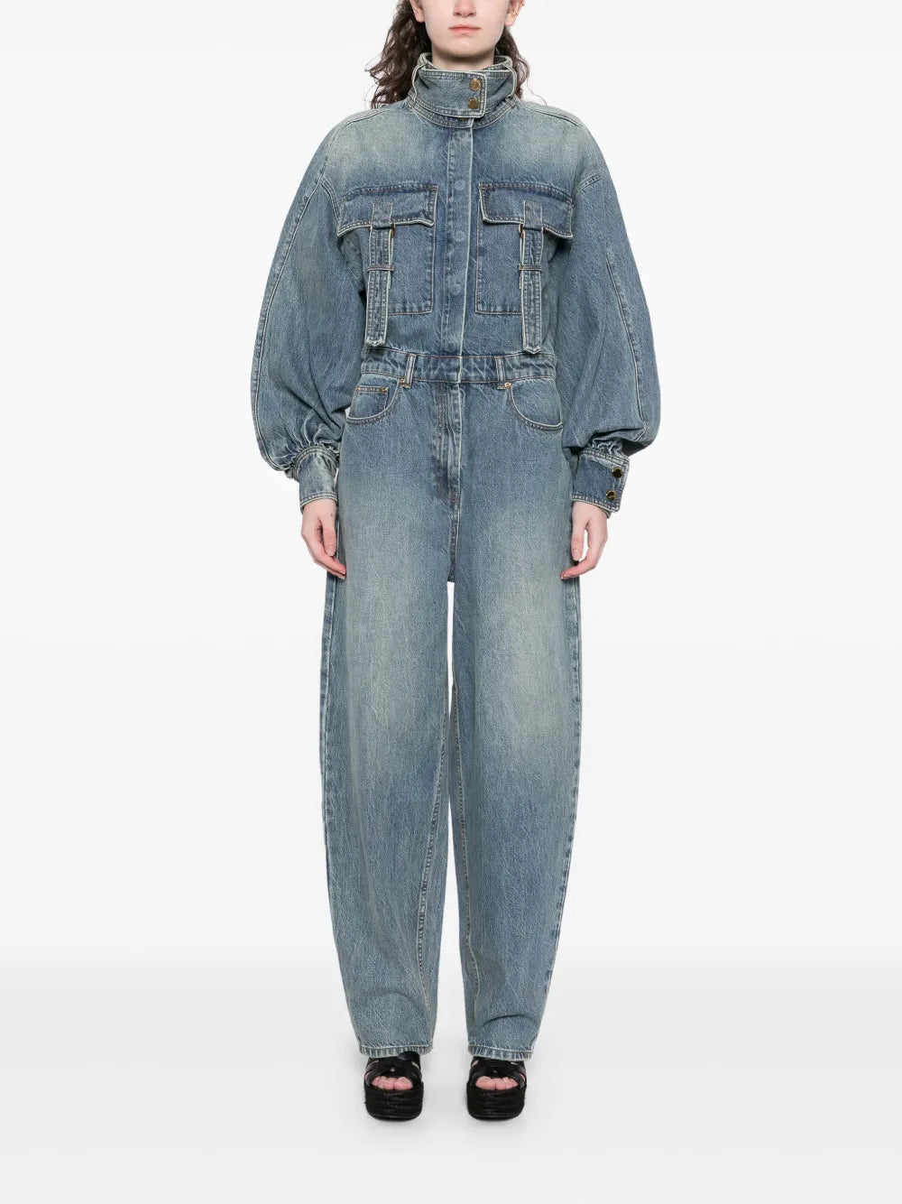 Size 1 (M) | Zimmermann Illustration Jumpsuit With Tags