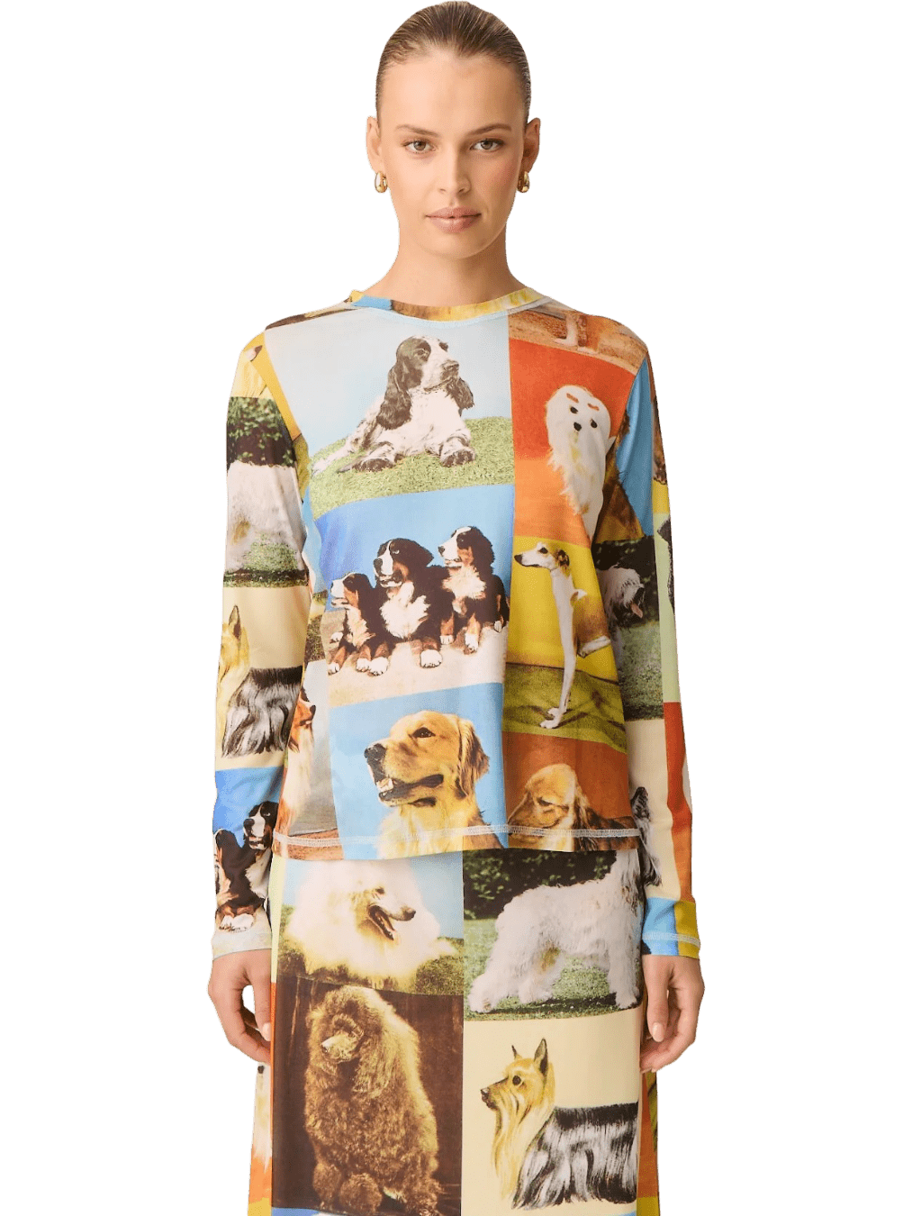 Size XL | Variety Hour Best Friend Field Mesh Top