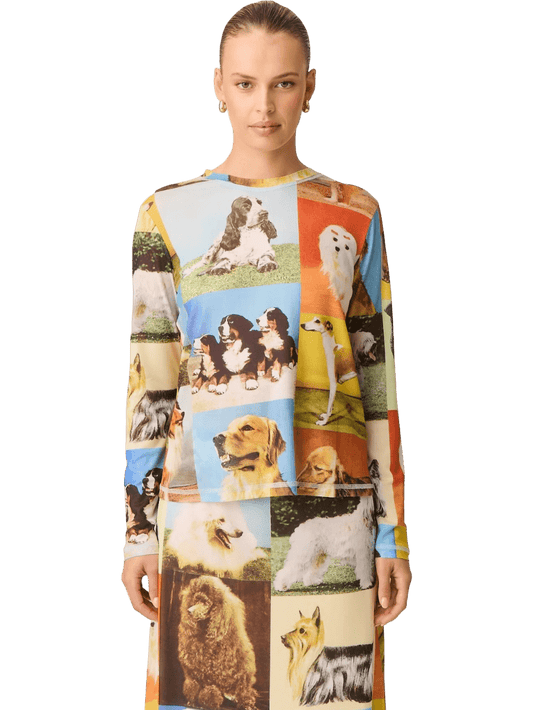 Size XL | Variety Hour Best Friend Field Mesh Top