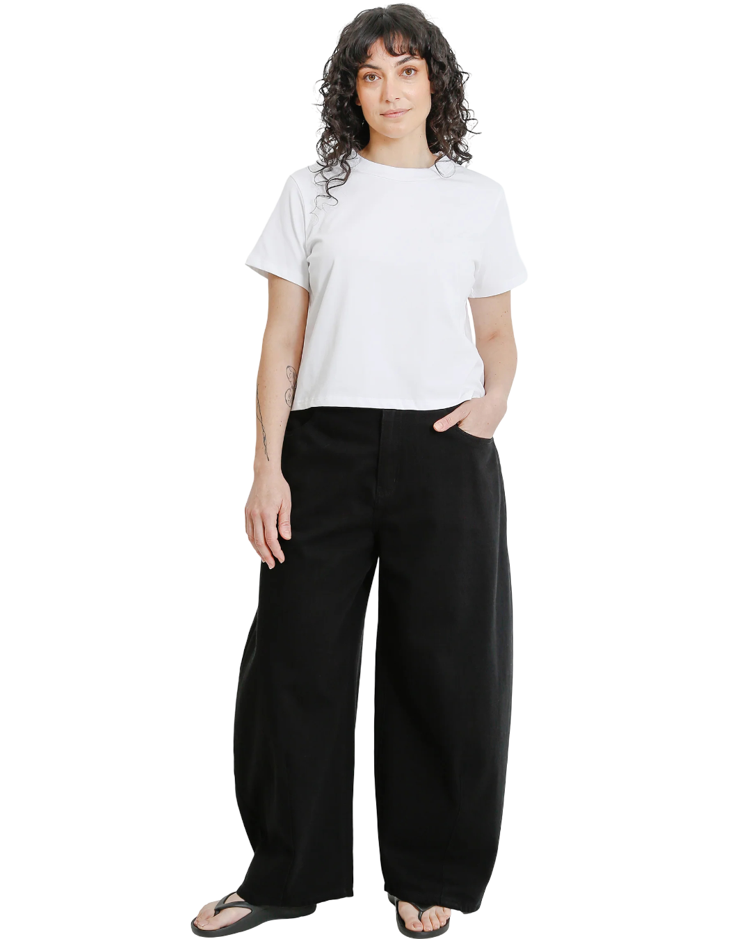 Size S | Alpha60 Ellie Black Balloon Jeans