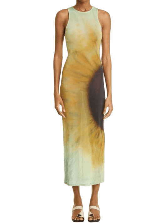 Size L | Paloma Wool Iris Eye Print dress