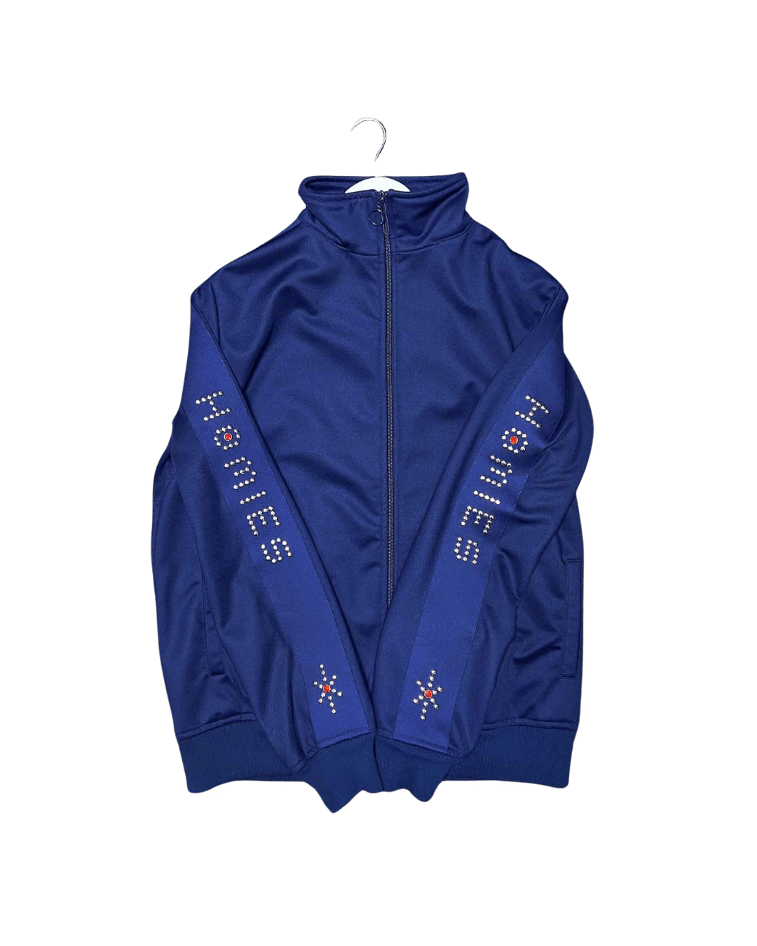 Size M | For the Homies Bejewelled Navy Jacket