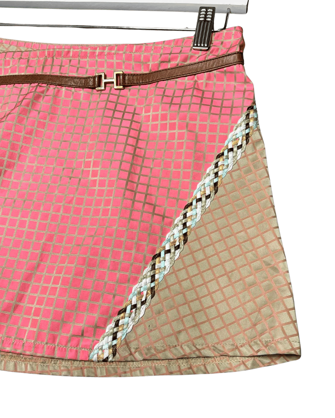 Size 8 | Custo Pink Mini Wrap Skirt