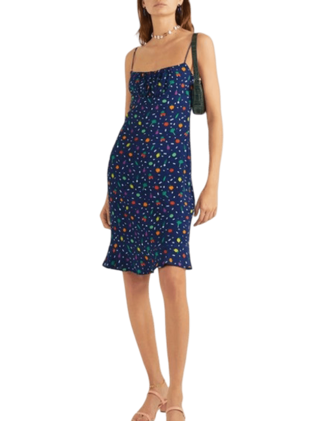 Size 4 | STAUD Bellini Printed Mini Dress