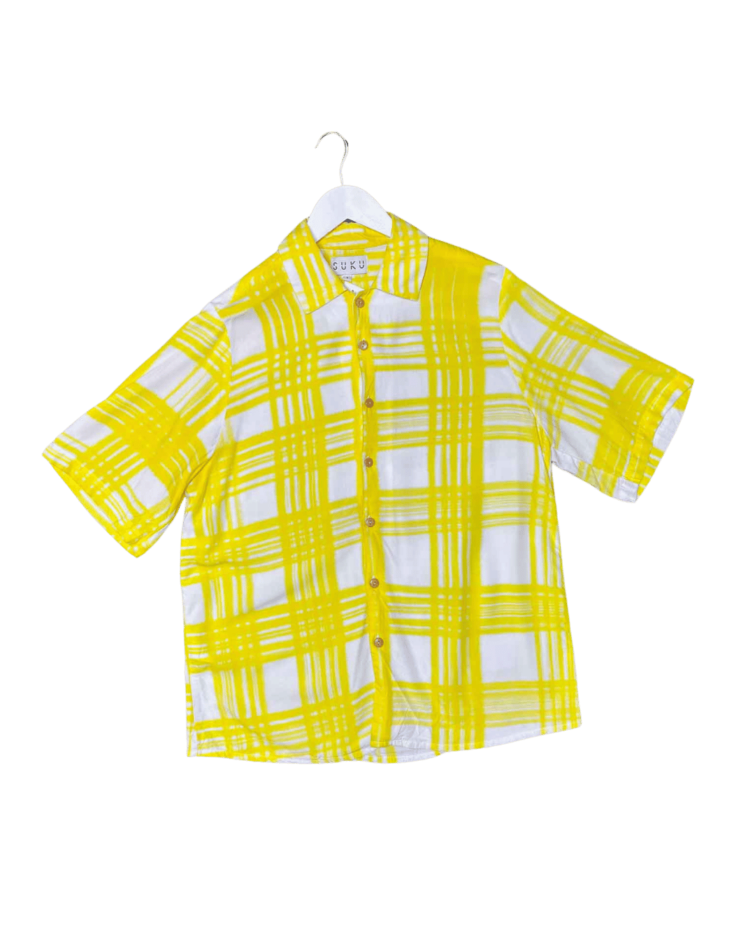 Size 3 (L) | Suku Yellow Check Shirt
