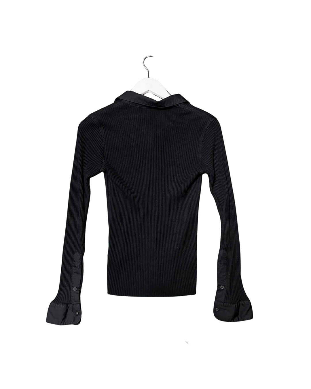 Size XS | Bassike Ribbed Organic Cotton Top