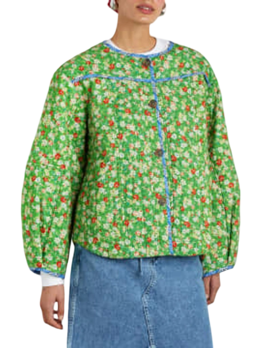 Size 16 | Damson Madder Quilted Markey Jacket