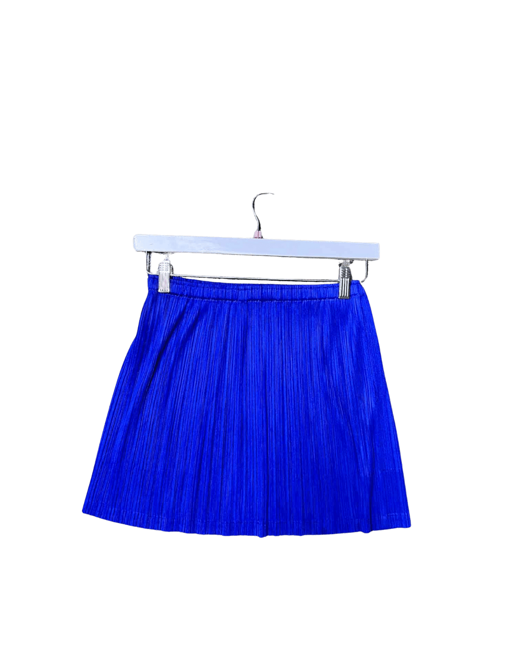 Size 5 (6) | Pleats Please Issey Miyake Cobalt Mini Skirt
