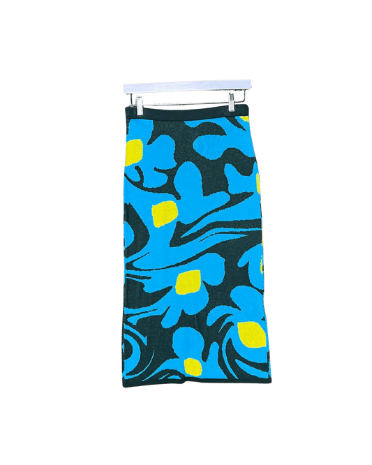 Size 3 (L) | SUKU Floral Knit Skirt