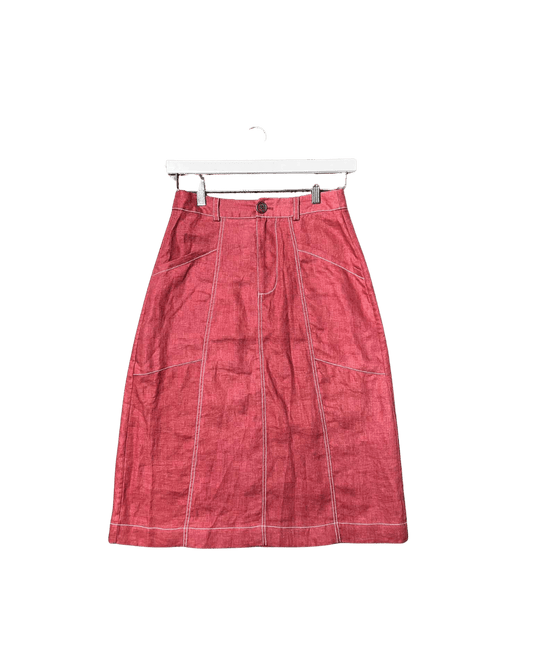 Size 10 | Nancybird Linen Pencil Skirt