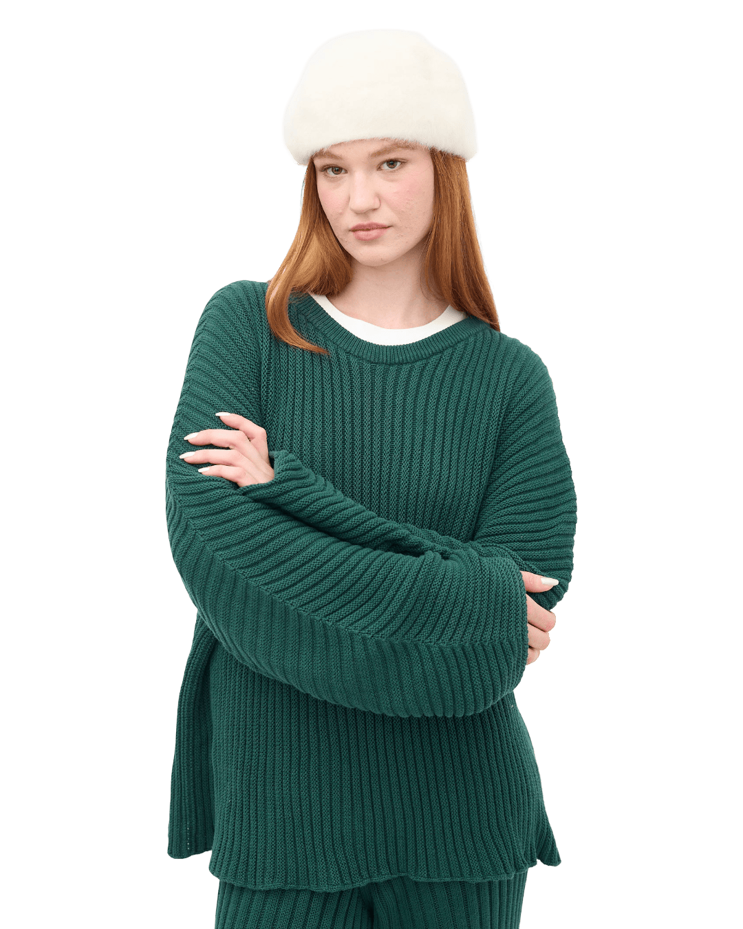 Size S | Baserange Oversized Organic Cotton Jumper