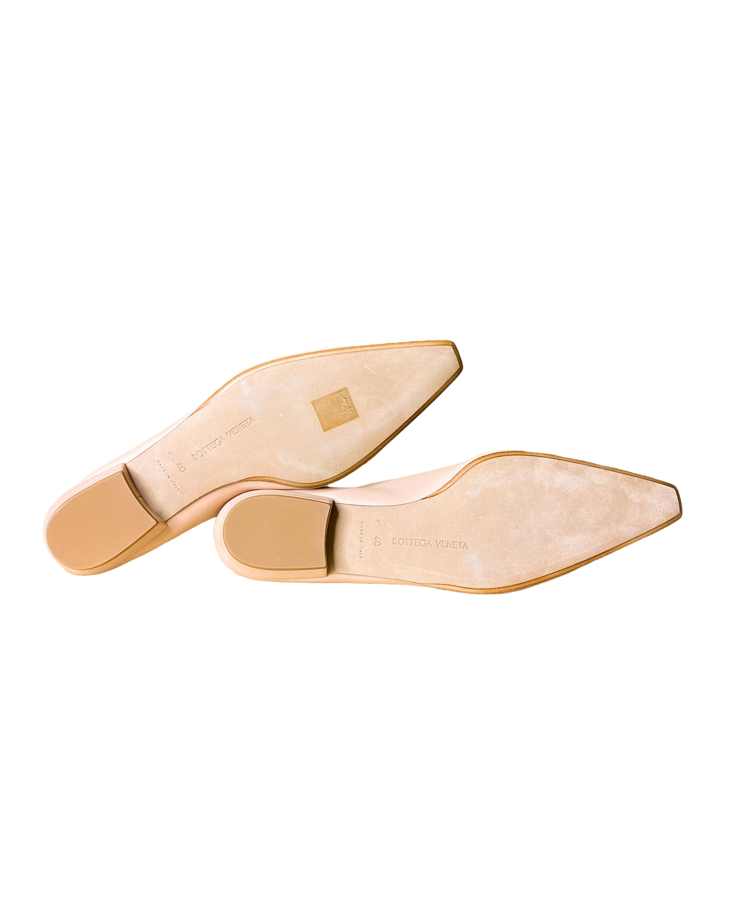 Size 40 | Bottega Veneta Almond Ballet Flats