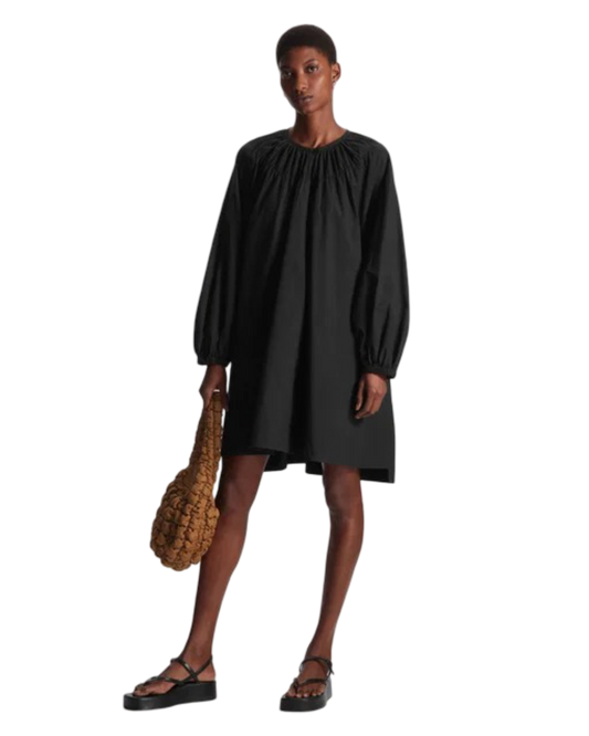 Size S | COS Oversized Gathered Mini Dress