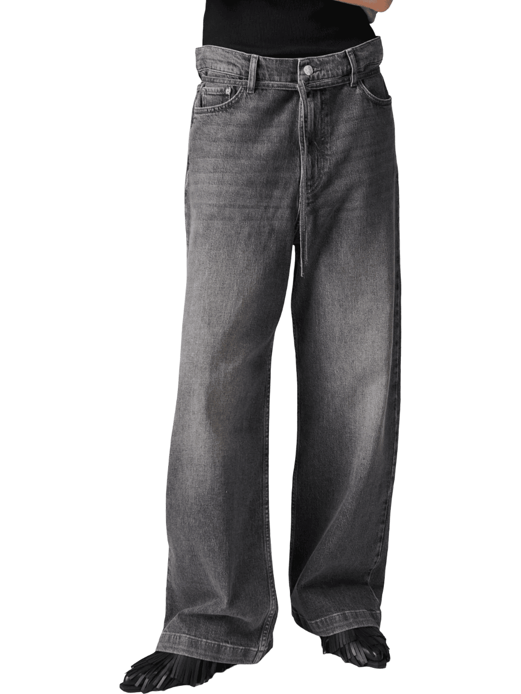 Size 34 (XS) | Day Birger et Mikkelsen Grey Acid Wash Elijah Jeans