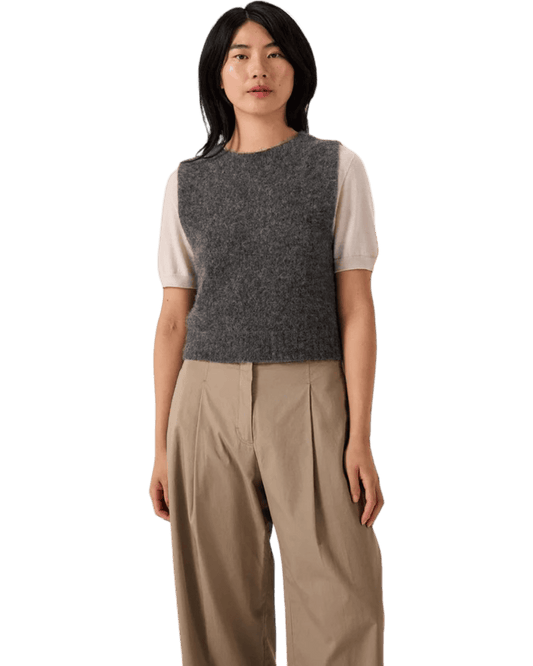 Size M | Francie Knit Wool Vest