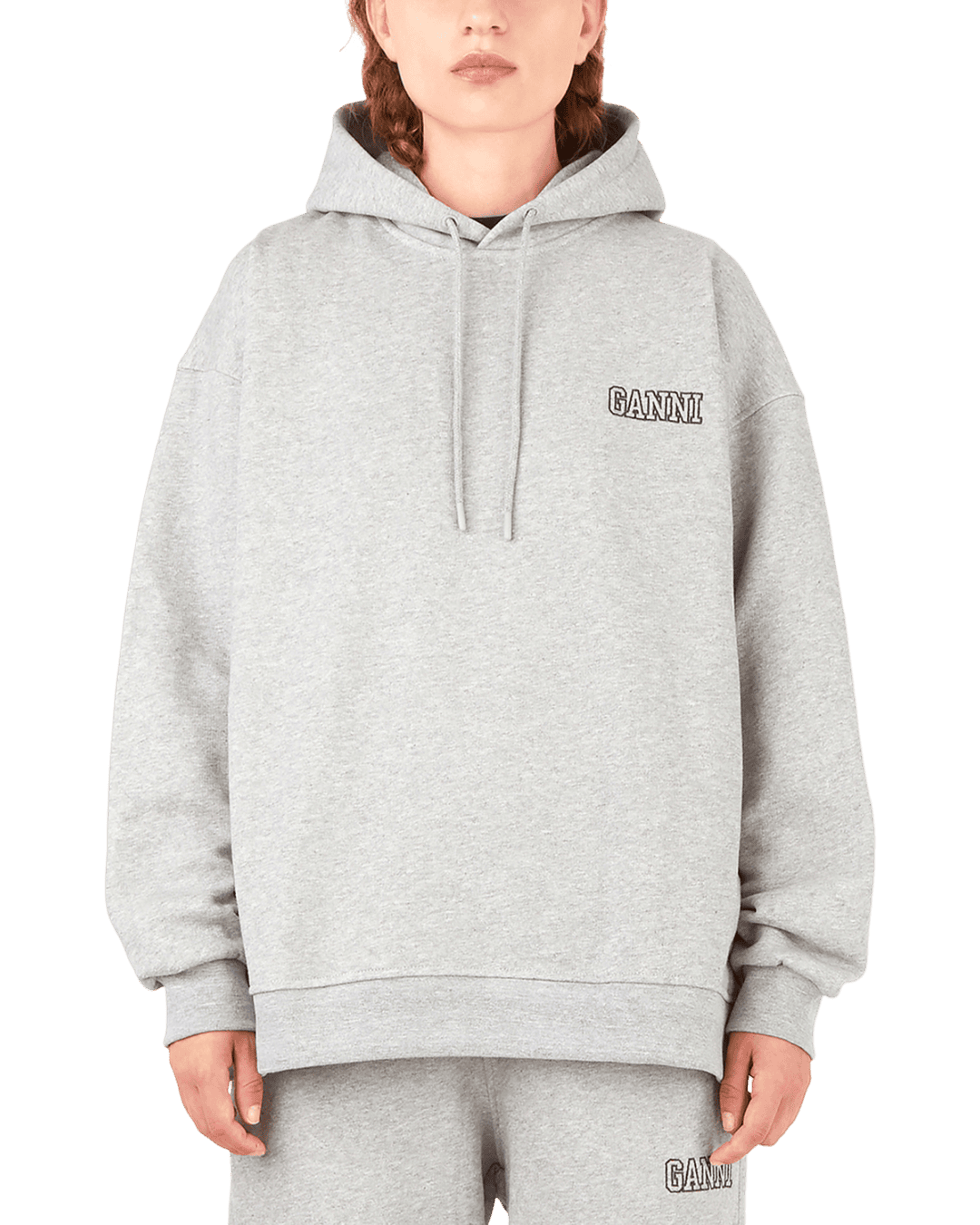 Size S/M | Ganni Isoli Organic Cotton Hoodie