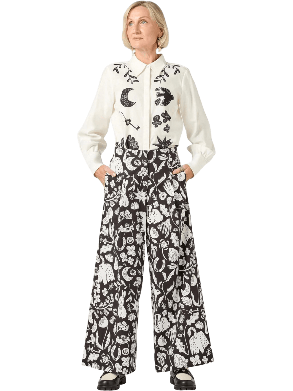 Size 10 | Gorman Organic Cotton Lost and Found Culottes