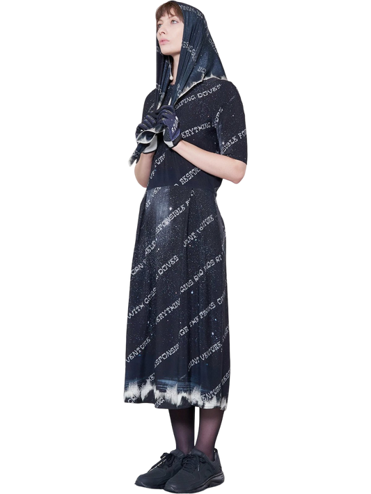 Size M/L | Verner Galaxy Shift Dress
