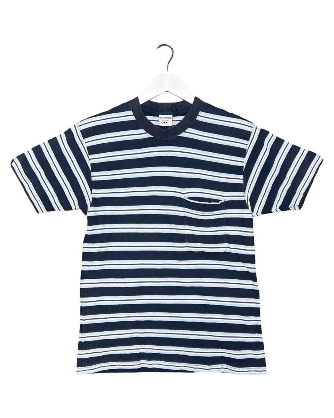 Size S | Columbia Cotton Striped Crewneck T-shirt