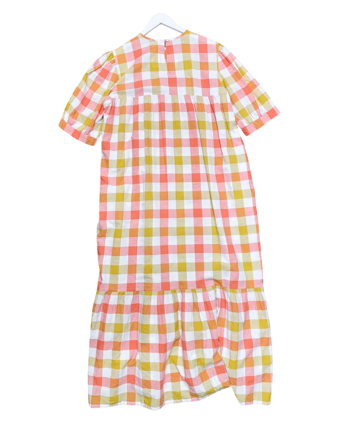 Size L | Little Tienda Check Maxi Dress