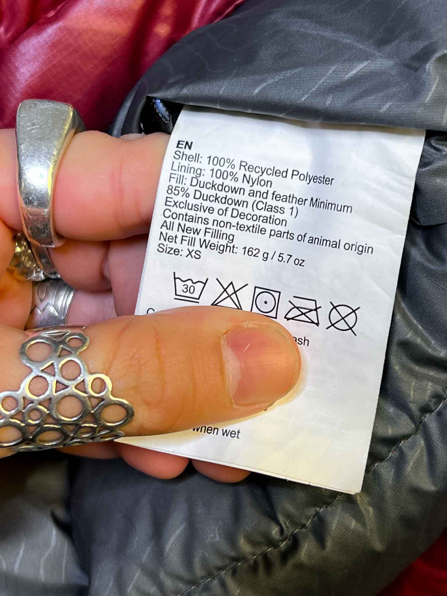 Size XS | Kathmandu Duckdown Puffer Jacket