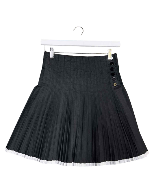 Size 8 (S) | Prince Billy Pleated Mini Skirt
