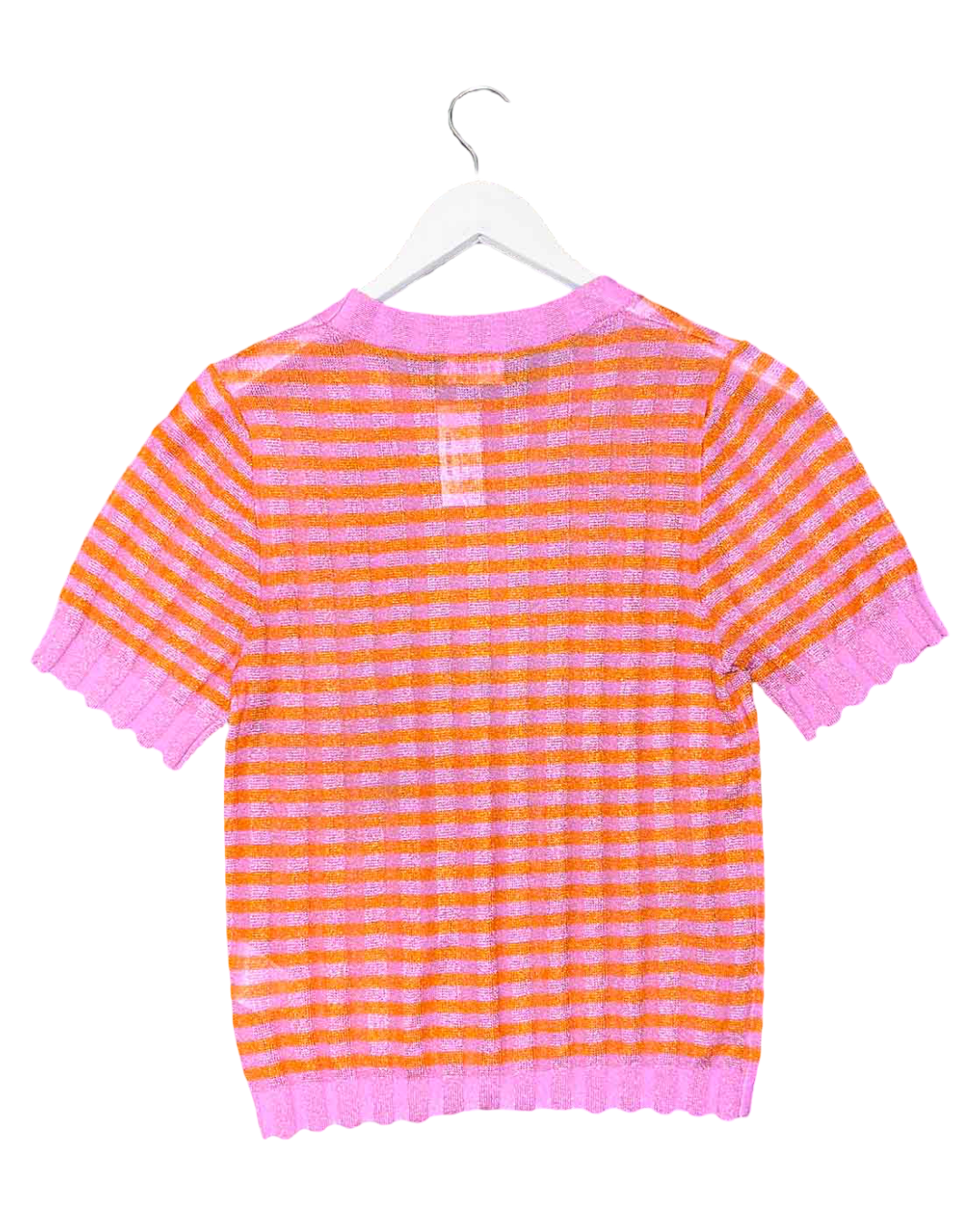 Size 6 | Gorman Sparkly Knit Gingham Top