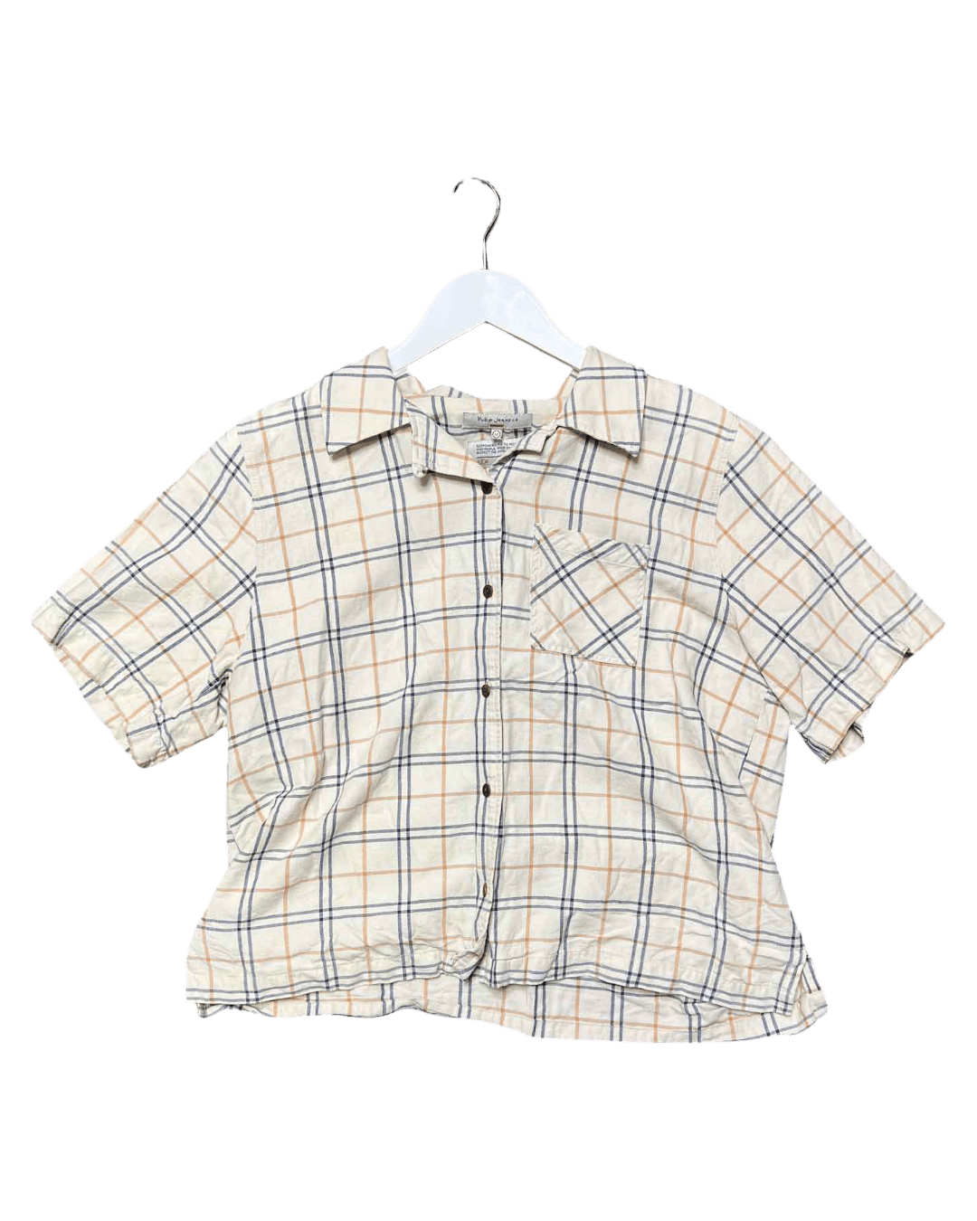 Size M | Nudie Jeans Cropped Fit Shirt