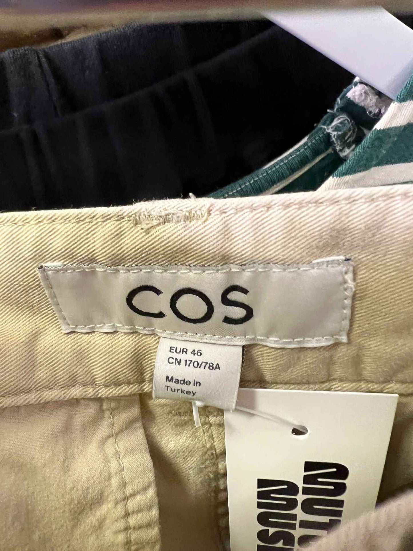 Size 46 (S) | COS Tapered Cargo Pants
