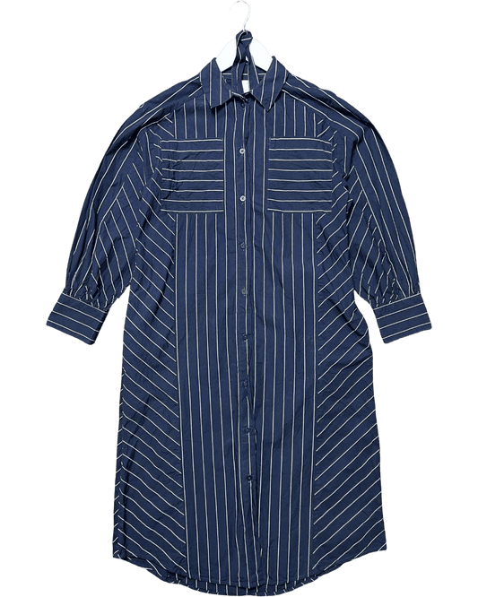 Size 2XS | Kowtow Contrast Stripes Maxi Dress