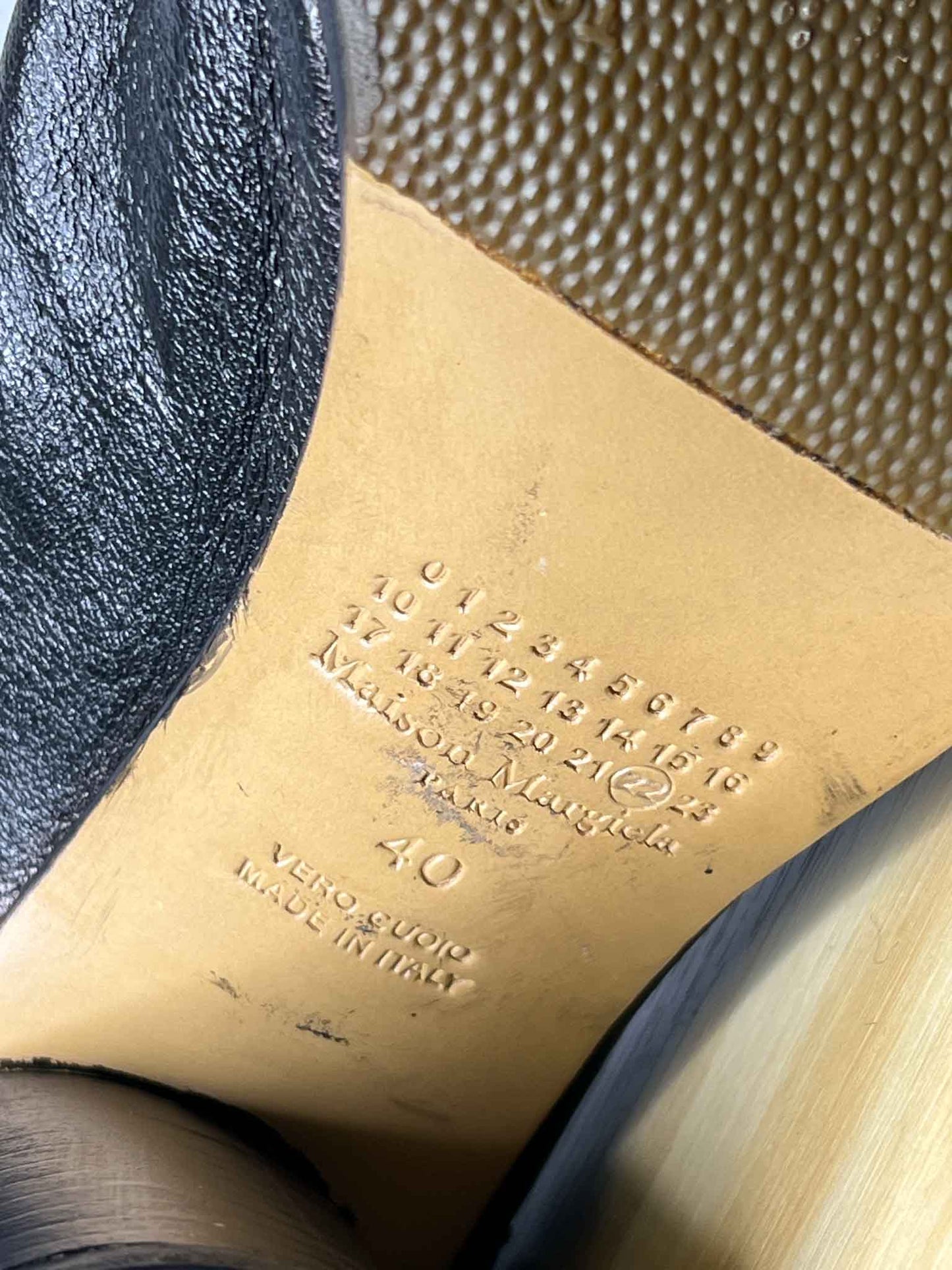 Size 40 | Maison Margiela Tabi Leather Boots