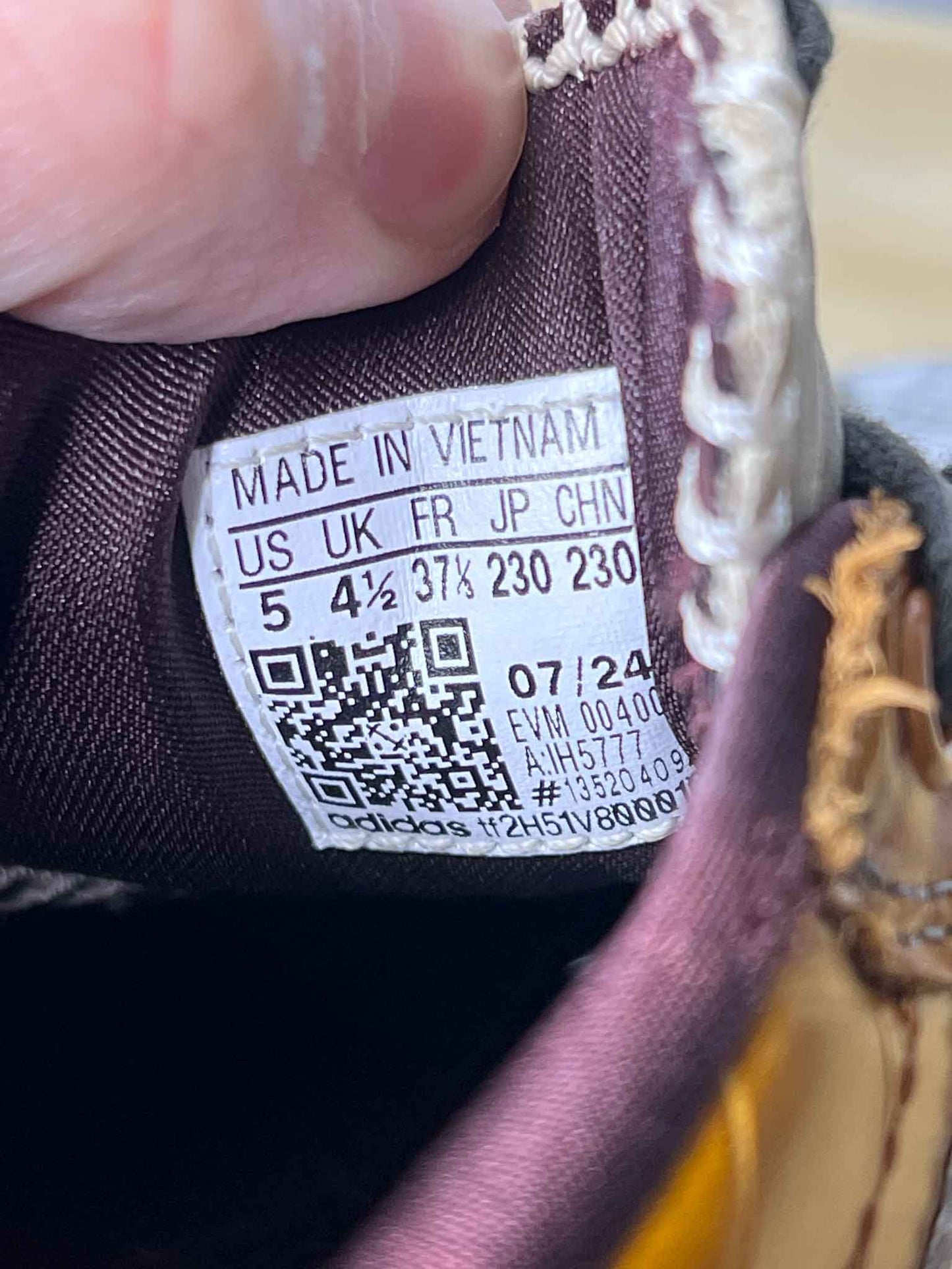 Size 37.3 | Adidas x Wales Bonner Samba Millenium MN Sneakers