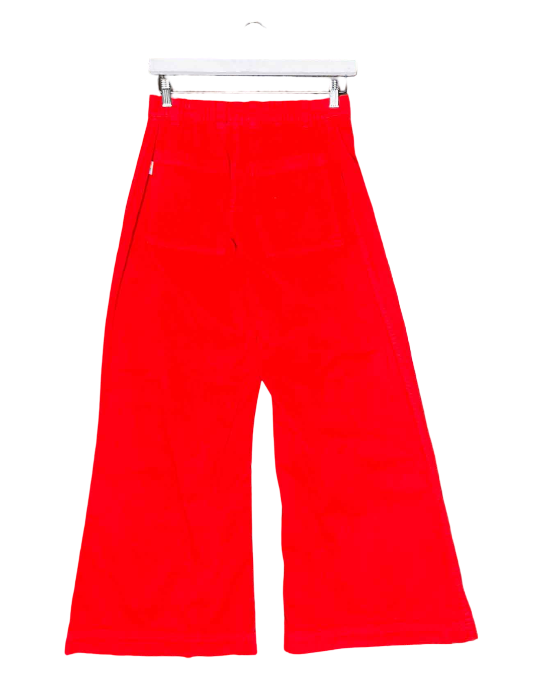 Size S | Big Bud Press Cotton Red Bell-Bottom Pants