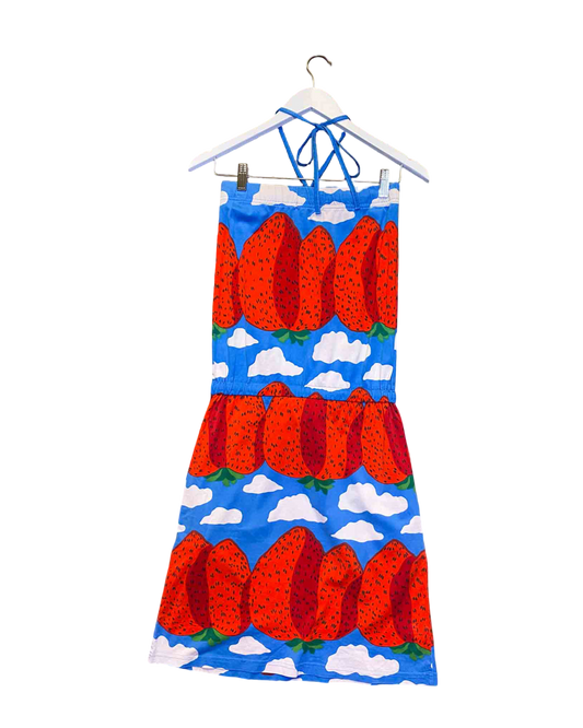 Size S | Marimekko Strawberry Print Mini Dress