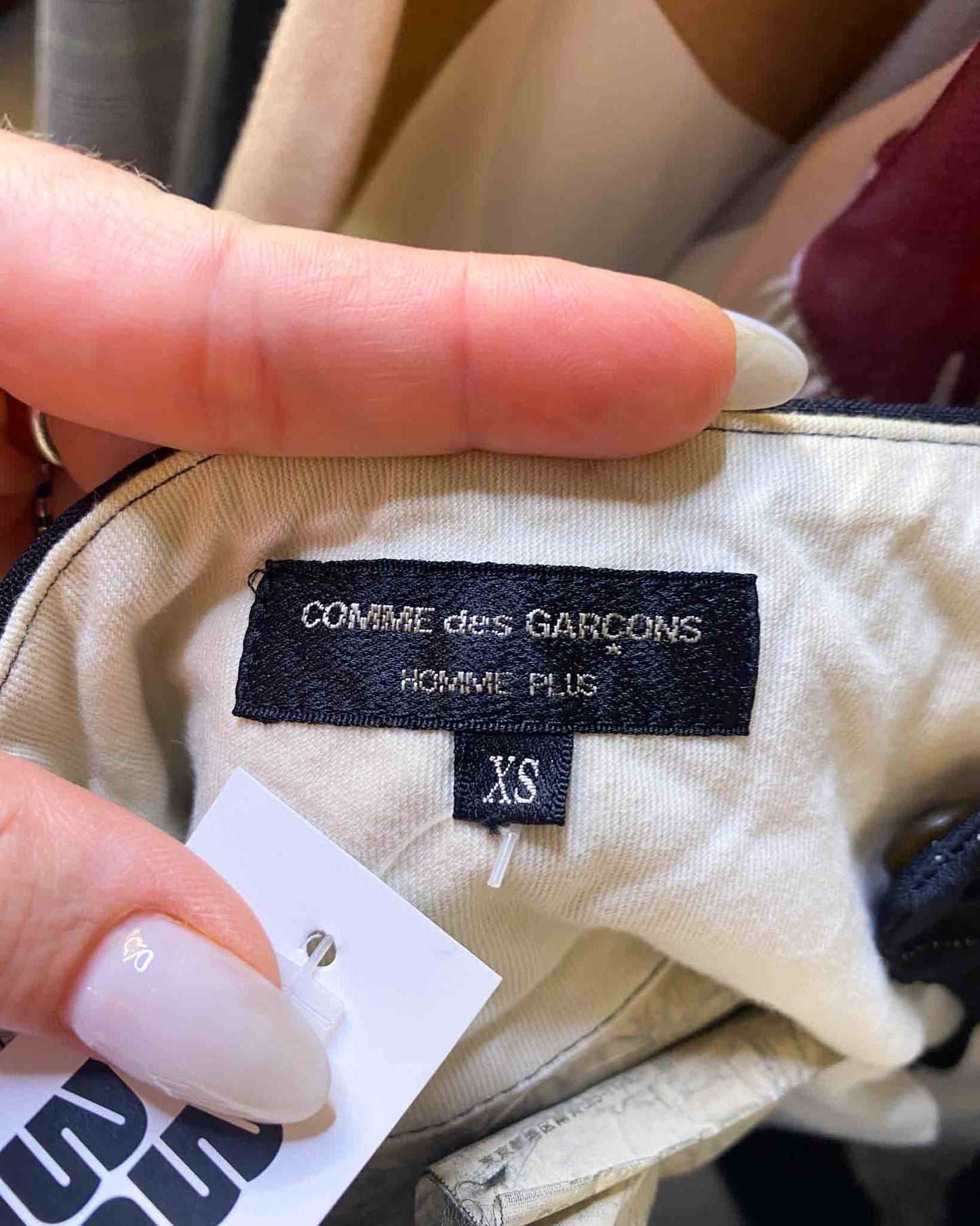 Size XS | Comme des Garçons Homme Plus Pinstripe Pants